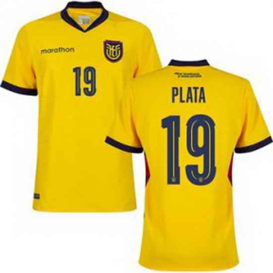 Youth 19 Ecuador Gonzalo Plata Away Replica Jersey   1